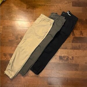 Bundle of 3: Drawstring Waist Joggers (30)